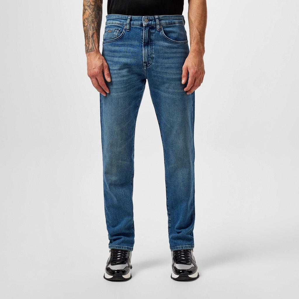 Hugo Boss Maine Straight Leg Jeans - Compass 427